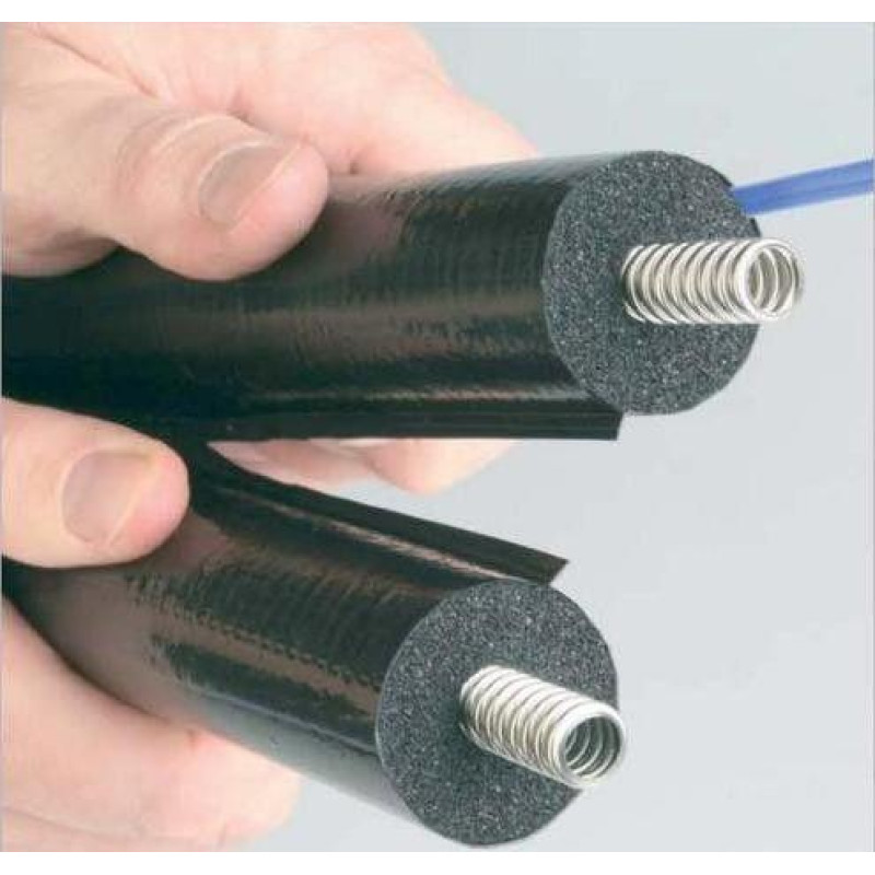 Teava flexibila de inox izolata DN25 Teava flexibila de inox izolata DN25